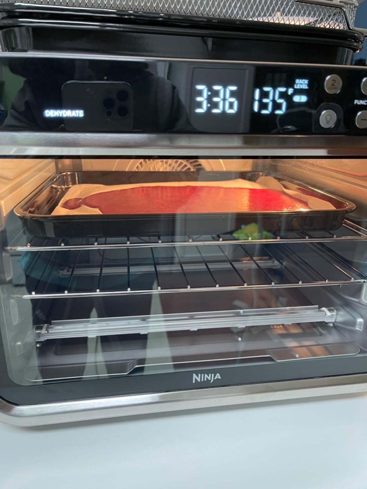 Ninja Foodi XL Pro Air Fry Oven, 10-in-1, Stainless Steel, DT201 customer photo 2