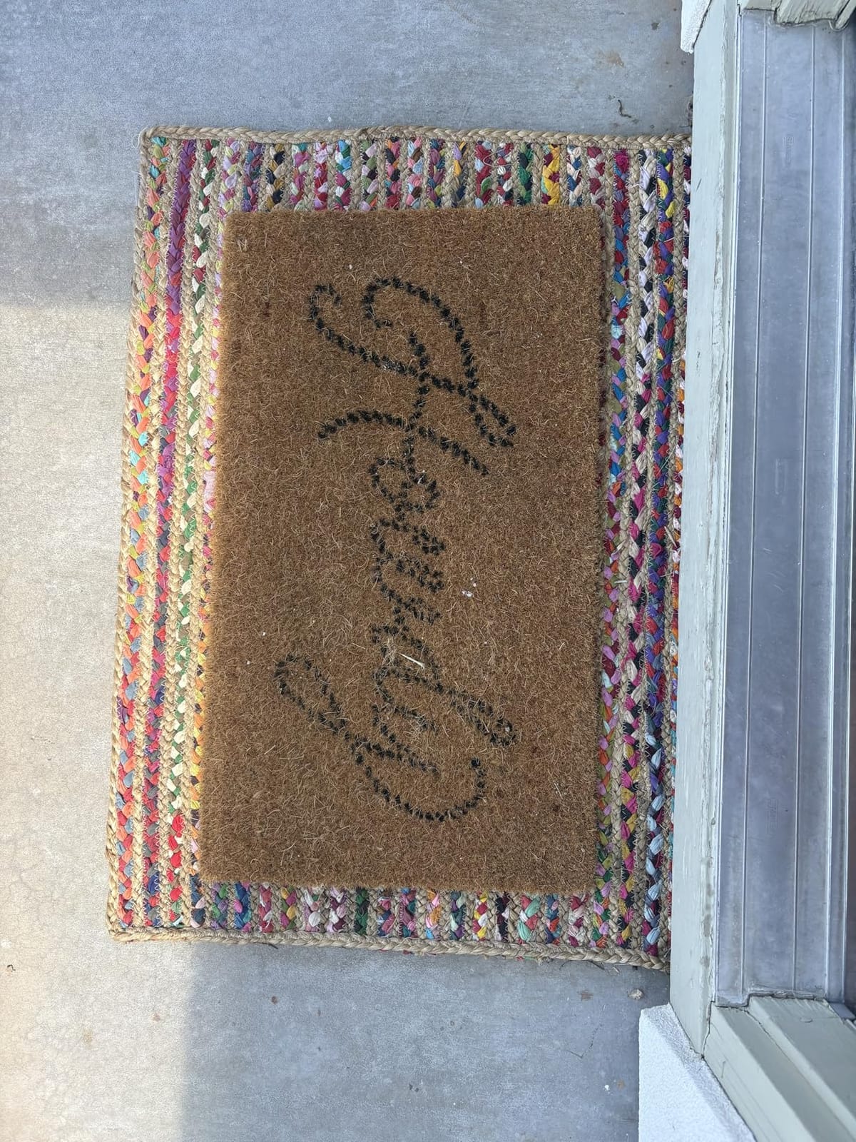 KAF Home Coir Doormat with Heavy-Duty, Weather Resistant, Non-Slip PVC Backing | 17 by 30 Inches, 0.6 Inch Pile Height | Perfect for Indoor and Outdoor Use (Blank) customer photo 2
