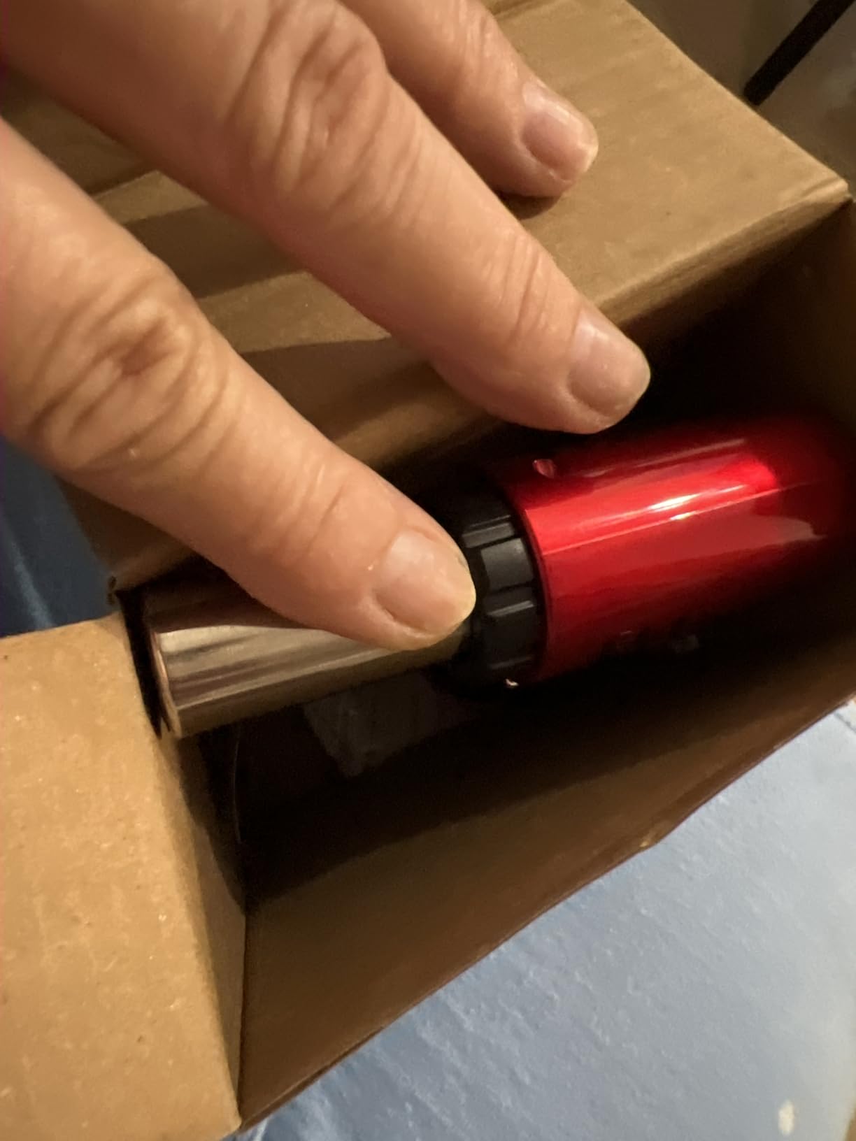 Semlos Butane Torch with Fuel Gauge, Refillable Kitchen Torch Lighter BBQ customer photo 2