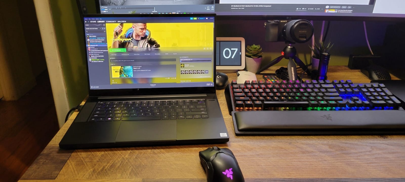 Razer Blade 15 Base Gaming Laptop 2020: Intel Core i7-10750H 6-Core, NVIDIA GeForce RTX 2070 Max-Q,15.6
