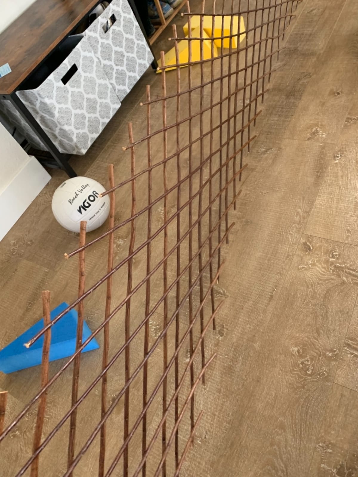 Sumery Nature Willow Trellis Expandable Plant Support Plant Climbing Lattices Trellis Willow Expandable Trellis Fence for Climbing Plants Support 36x92 Inch,Double Panel (1, Willow Wicker Fence) customer photo 1