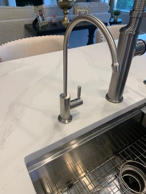 Waterdrop G2FCT-BN Drinking Water Faucet, NSF/ANSI 372 Certified, Brushed customer photo 2