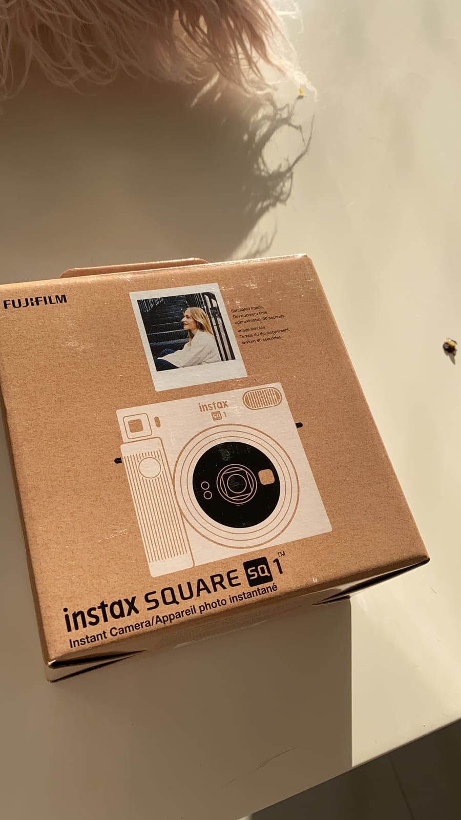 FUJIFILM Instax Square SQ1 Instant Camera - Chalk White customer photo 1