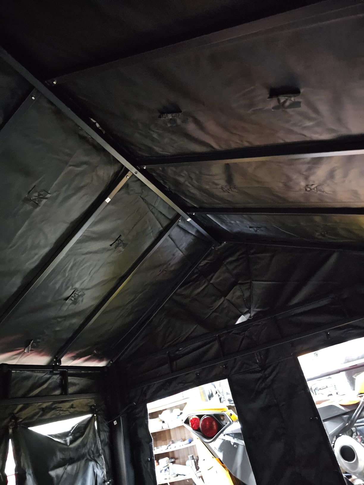 Hunting Blind for Deer Hunting – Heavy-Duty Steel Frame, 8 Shoot-Through Windows, Durable 300D Oxford Fabric, Full Visibility Ground Blind for Bow and Gun Hunters customer photo 2