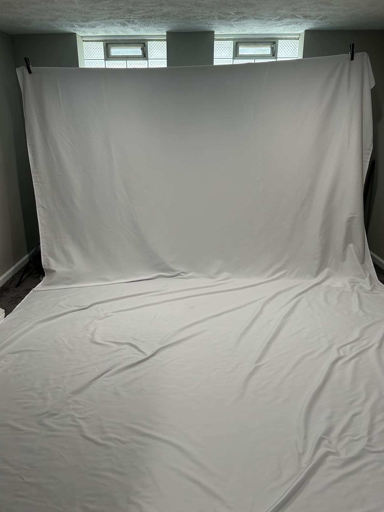 Hemmotop Chromakey Green Screen Backdrop, 5x7ft Small Background Fabric customer photo 1