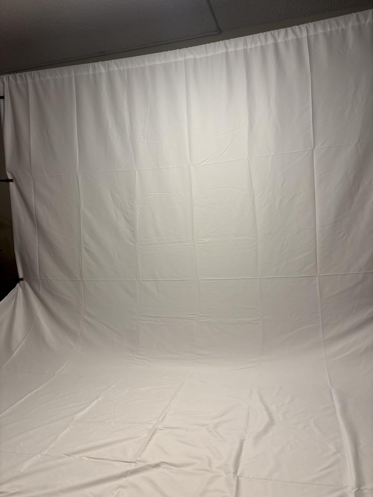 Hemmotop Chromakey Green Screen Backdrop, 5x7ft Small Background Fabric customer photo 2