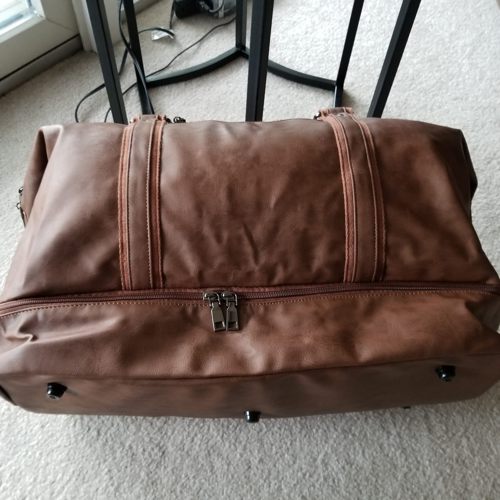 Weekender Overnight Bag Carry On Bag Travel Bag with Shoe Pouch customer photo 1