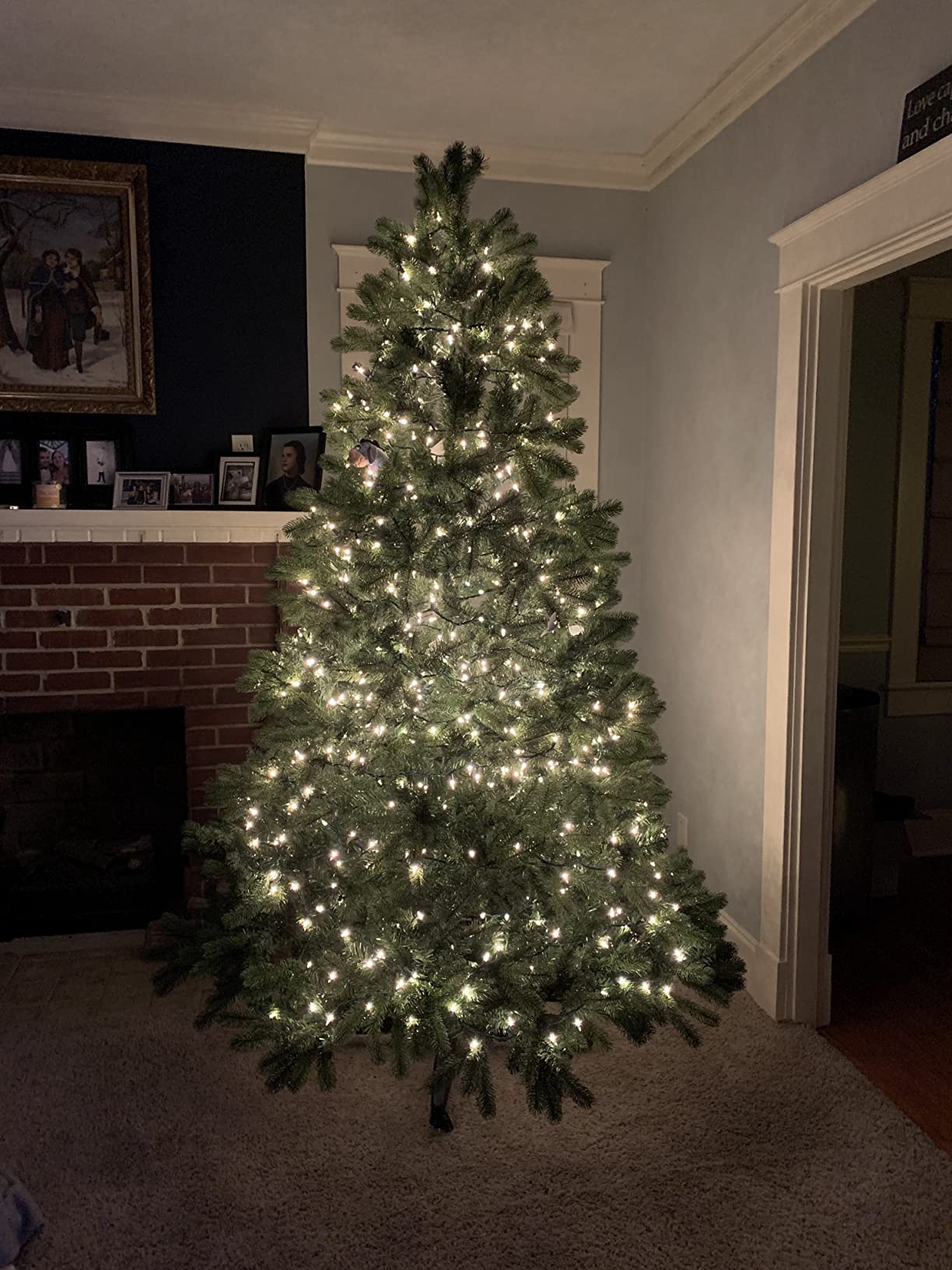 Rolling Christmas Tree Stand for up to 9 Foot Artificial Trees - Heavy-Duty Xmas Tree Stand Base with Casters and Adjustable Base - Compatible with Most Upright Tree Bags – Up to 154 lbs. customer photo 2