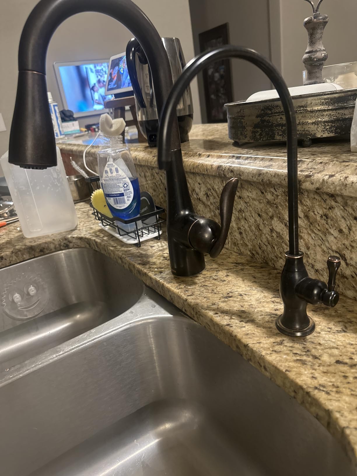 Delle Rosa Drinking Water Purifier Faucet, Commercial Water Filtration Faucets for Under Sink Water Filter System, Modern Stainless Steel Kitchen Bar Sink Drinking Water Faucet, Chrome,Non-Air Gap customer photo 1