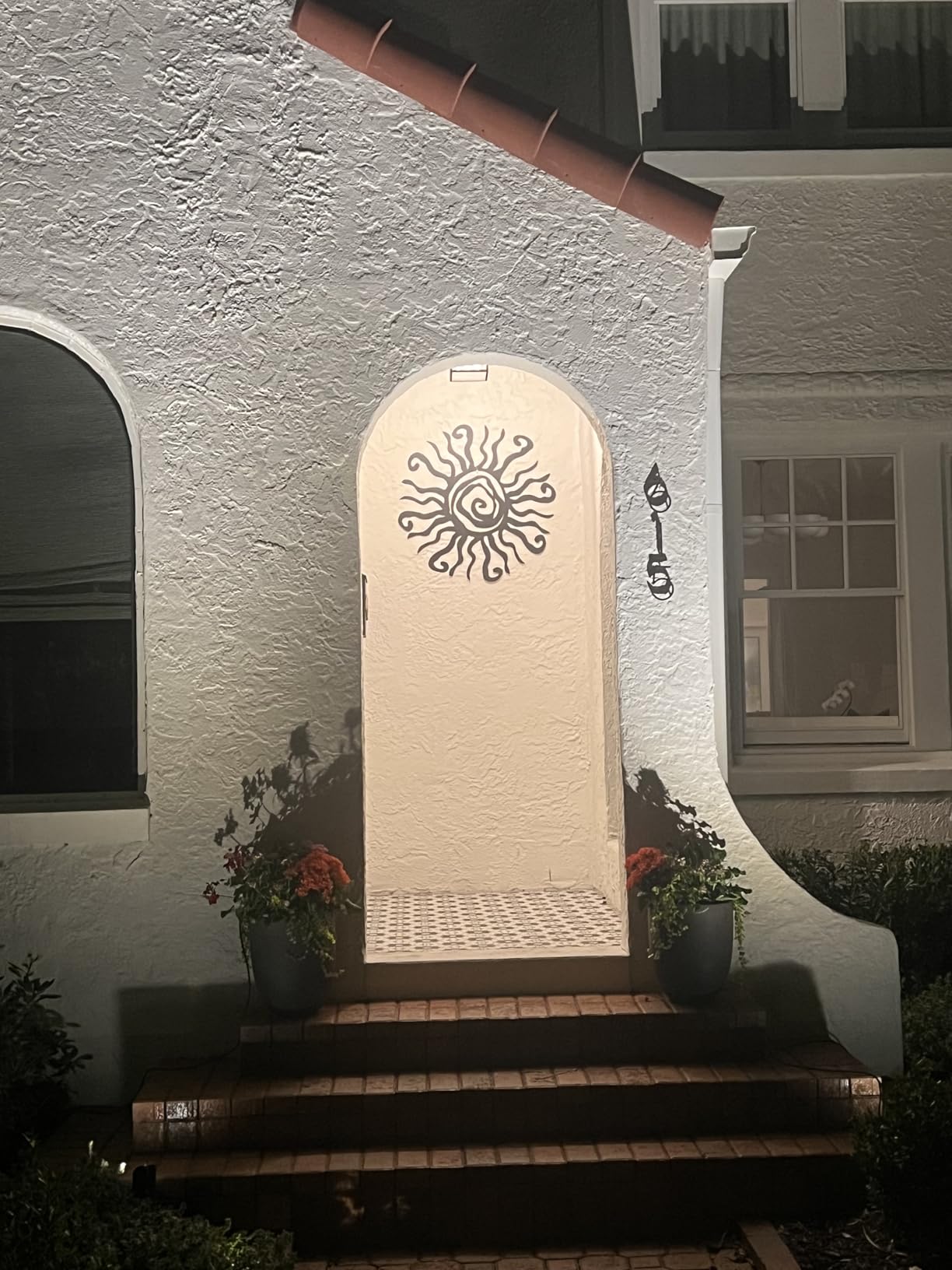 Riverside Designs Wacky Sun Metal Wall Art Indoor/Outdoor Decor - 18