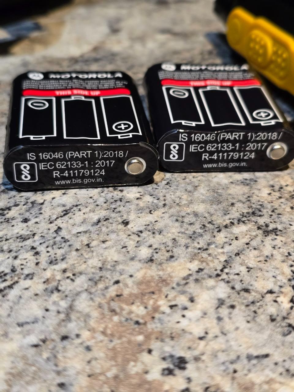 Motorola Solutions Talkabout T475 Extreme Two-Way Radio Black W/Yellow Rechargeable Two Pack customer photo 1
