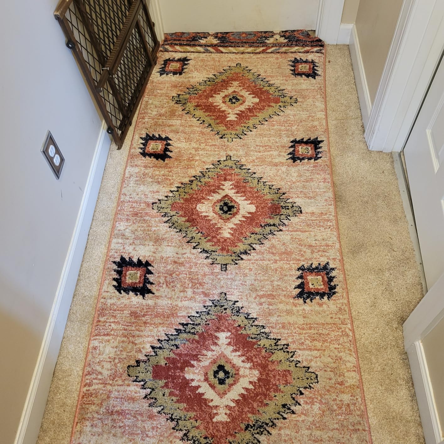 Well Woven Tulsa Lea Crimson Traditional Southwestern Tribal 7'10