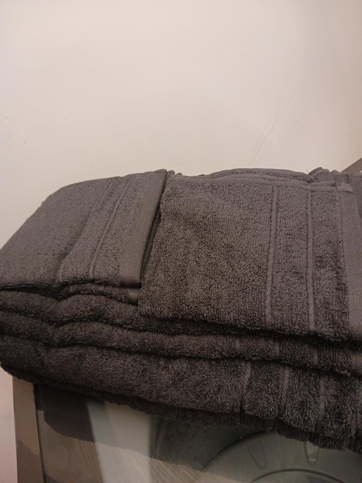 Tens Towels 8 Piece Towel Set, 2 XL Bath, 2 Hand, 4 Washcloth, Dark Grey customer photo 2