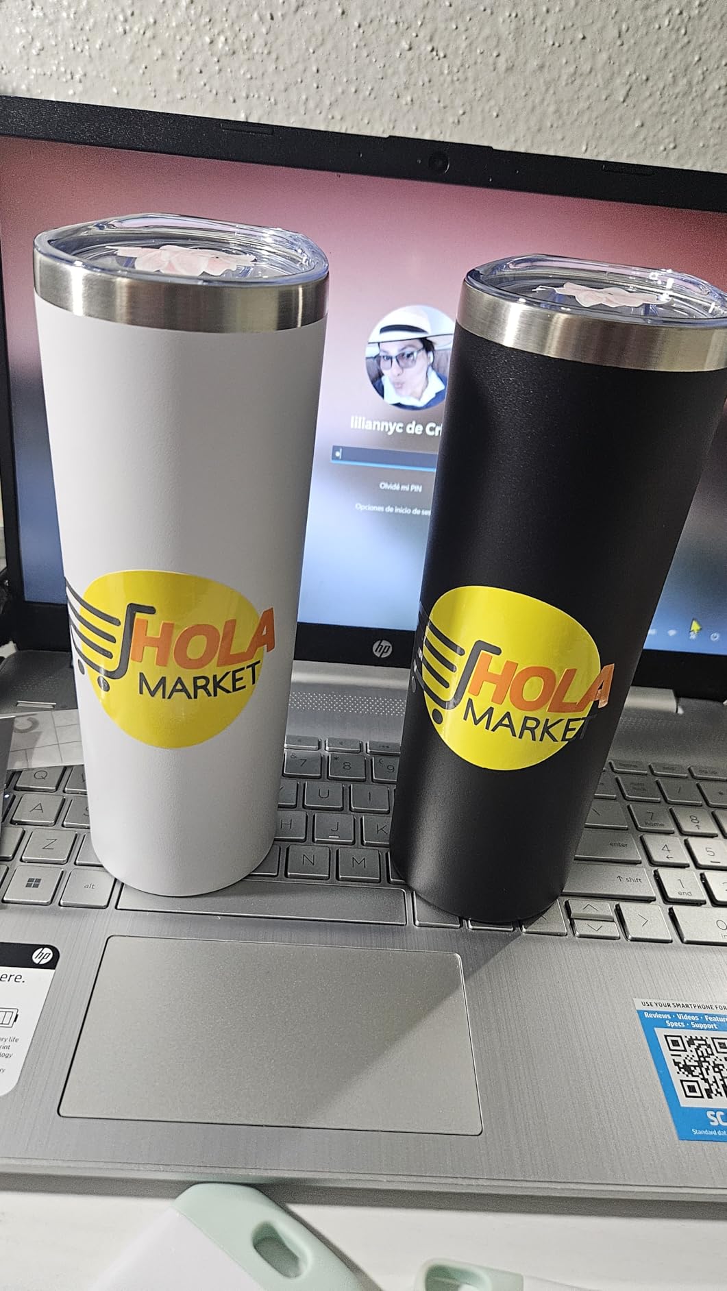 VEGOND Stainless Steel Skinny Tumbler, 20 oz Vacuum Insulated Tumbler with Lid and Straw, Double Wall Coffee Cup, Travel Mug for Cold Hot Drinks, Stainless Steel 1 Pack customer photo 1