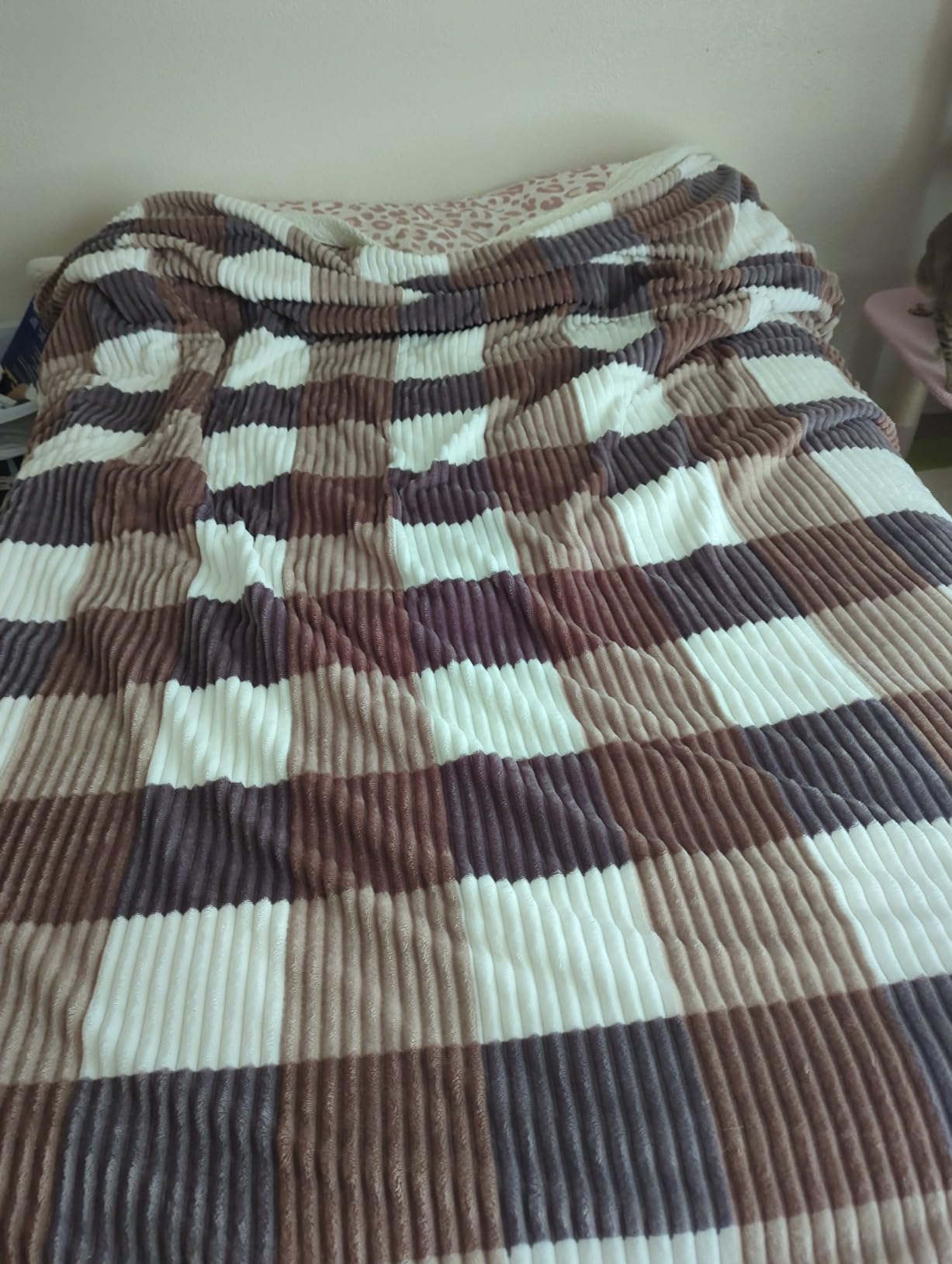 PU MEI Sherpa Fleece Throw Blanket 60