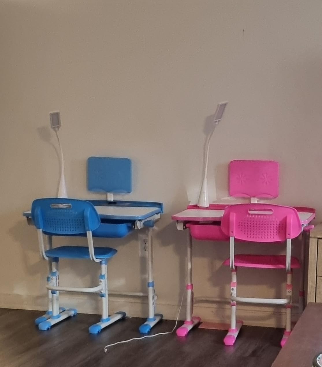 Cantonape Kids Desk and Chair Set Children School Study Desk for Boys Girls customer photo 2