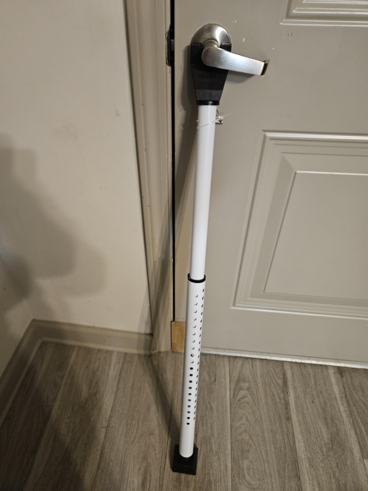 Door Security Bar Adjustable Door Jammer Door Stopper customer photo 1