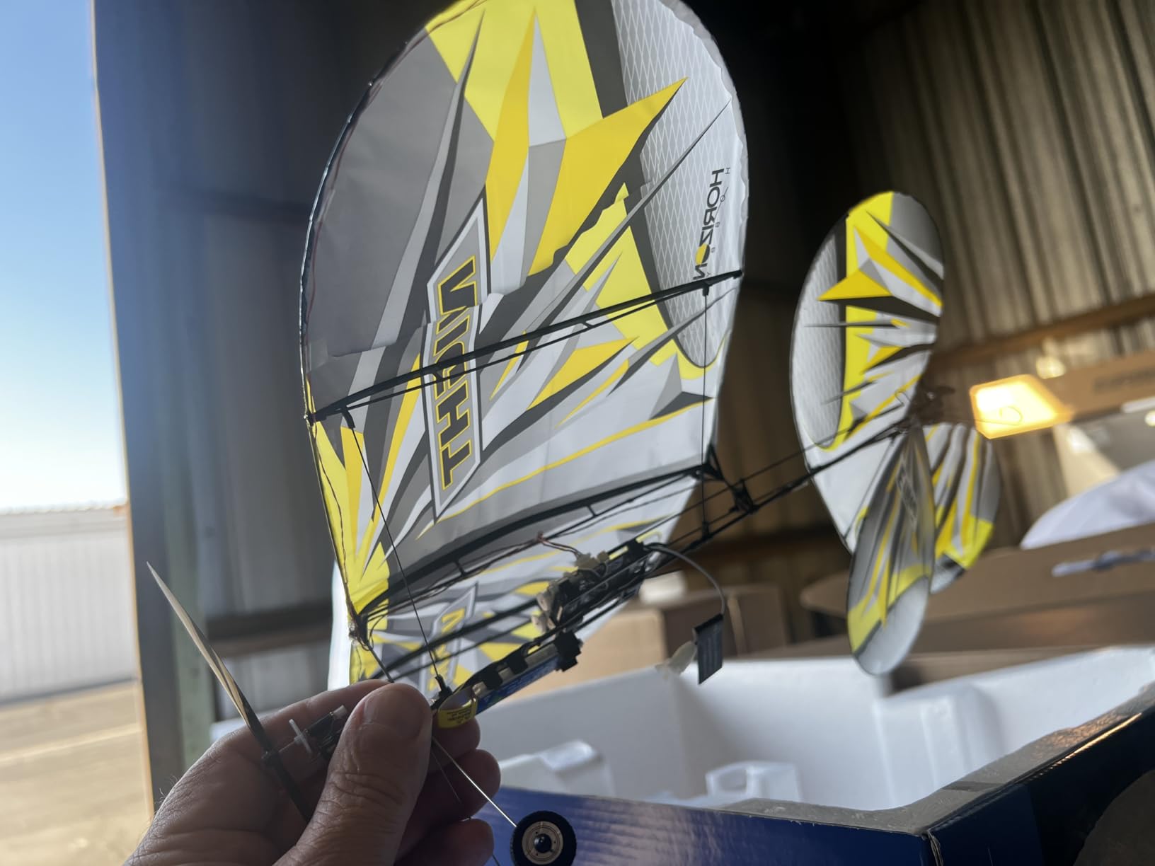 E-flite RC Airplane UMX Night Vapor RTF to Fly is Included with AS3X and Safe Select EFLU1300 customer photo 1