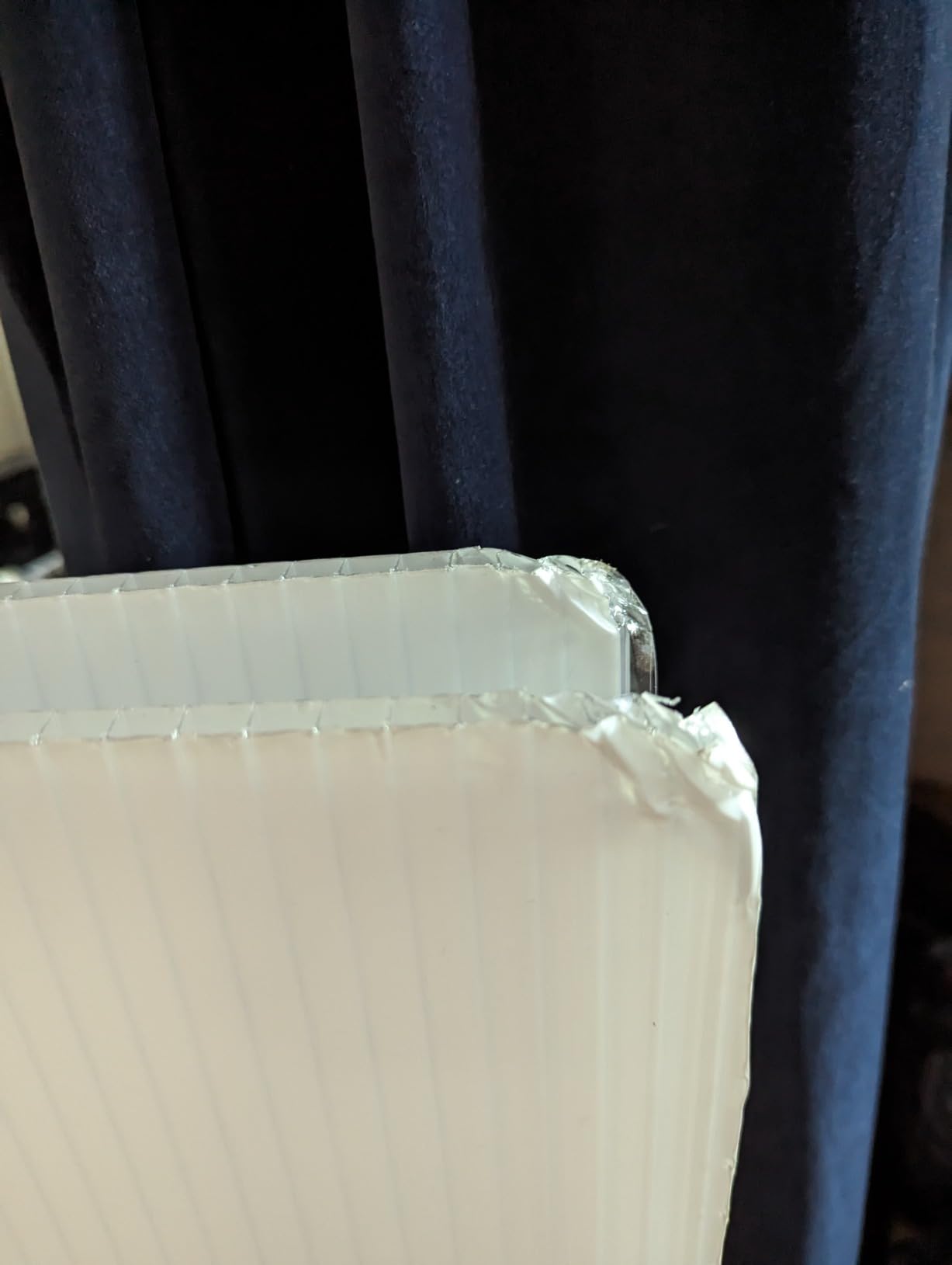 One Piece 8mm Twin Wall Polycarbonate Greenhouse Panels, 8mm Polycarbonate Sheet, Clear Plastic Roofing Panels, Hurricane Shutters, Clear Greenhouse Replacement Panels, Light Weight customer photo 2