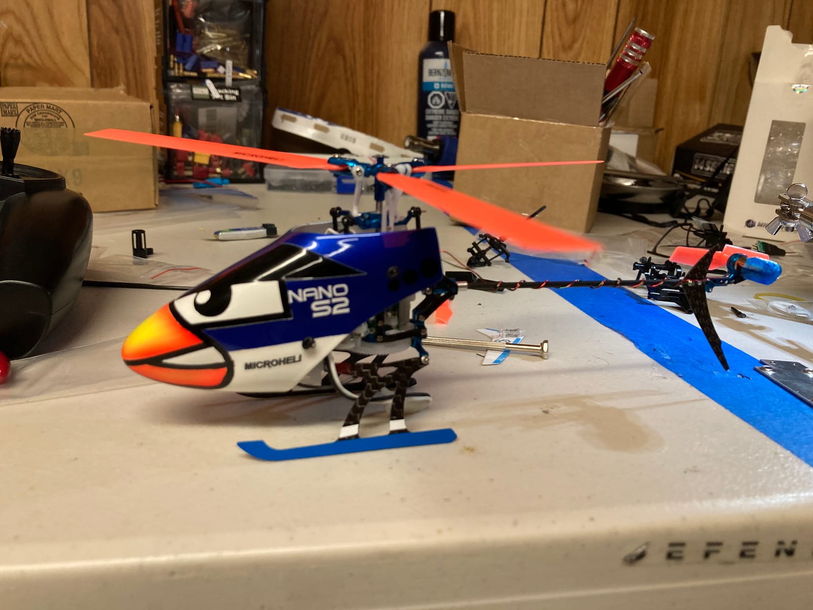 Blade Nano RC Helicopter S3 RTF (Comes Right Out of The Box) with AS3X and Safe, BLH01300 Blue/Black customer photo 1