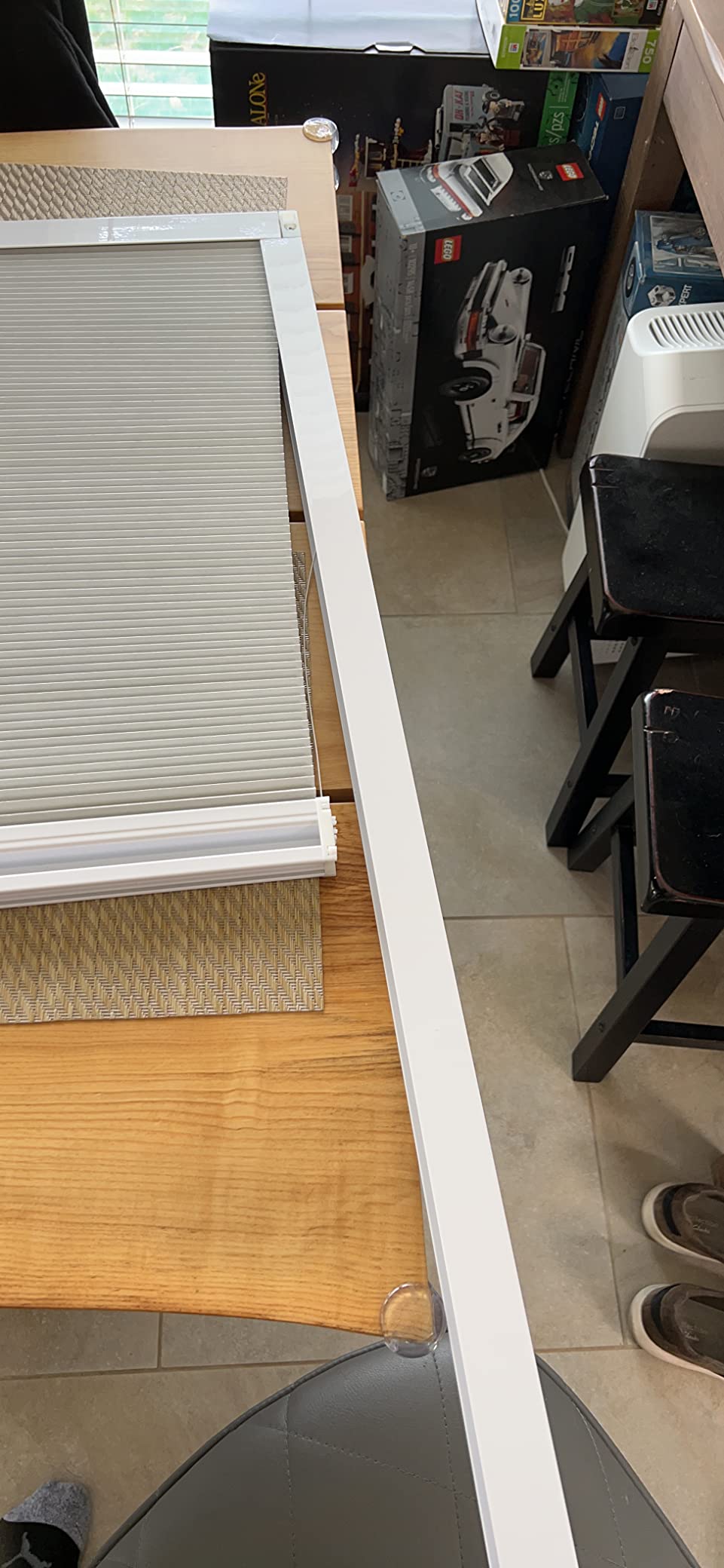 Tipiace Custom Blackout Skylight Window Cellular Shades (White 93021A) customer photo 2