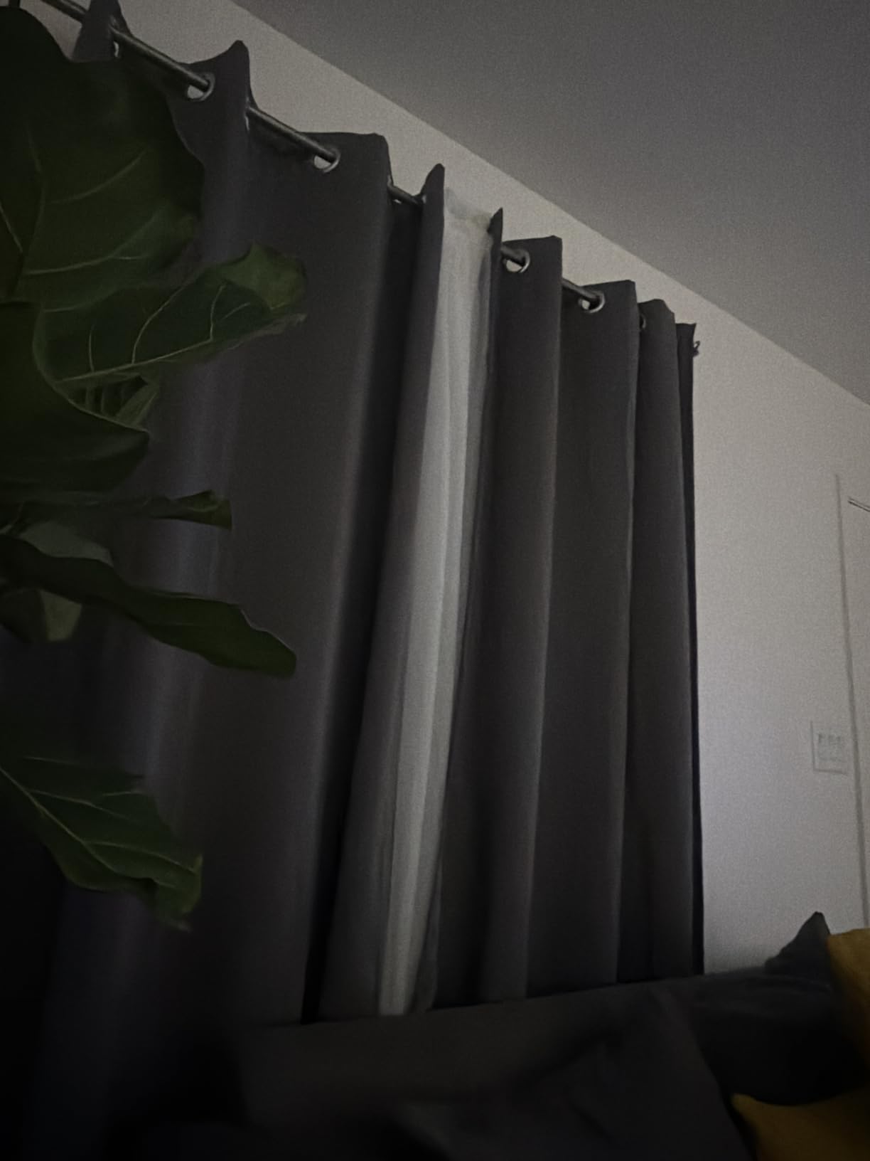 NICETOWN Stone Blue Blackout Curtains 84 Inches Long, W52xL84, 2 Panels customer photo 1