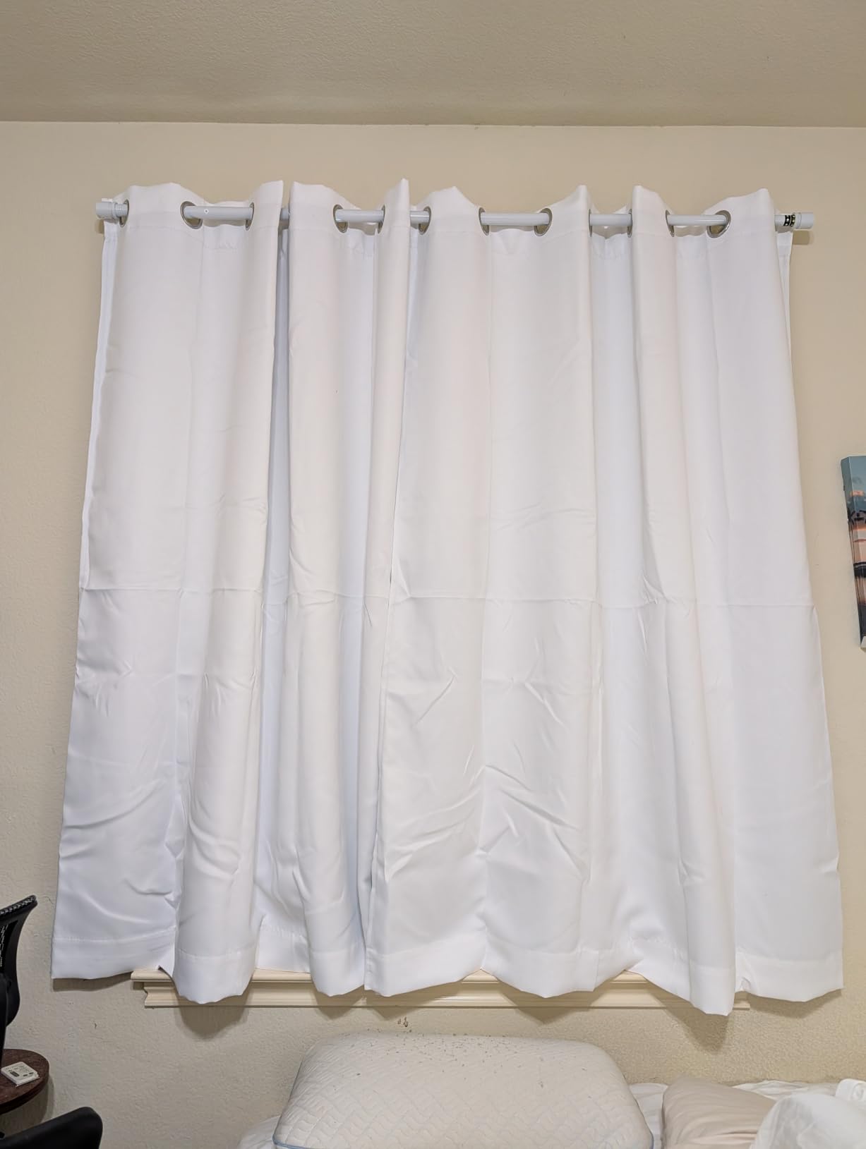 NICETOWN Beige Living Room Completely Shaded Drapes 52
