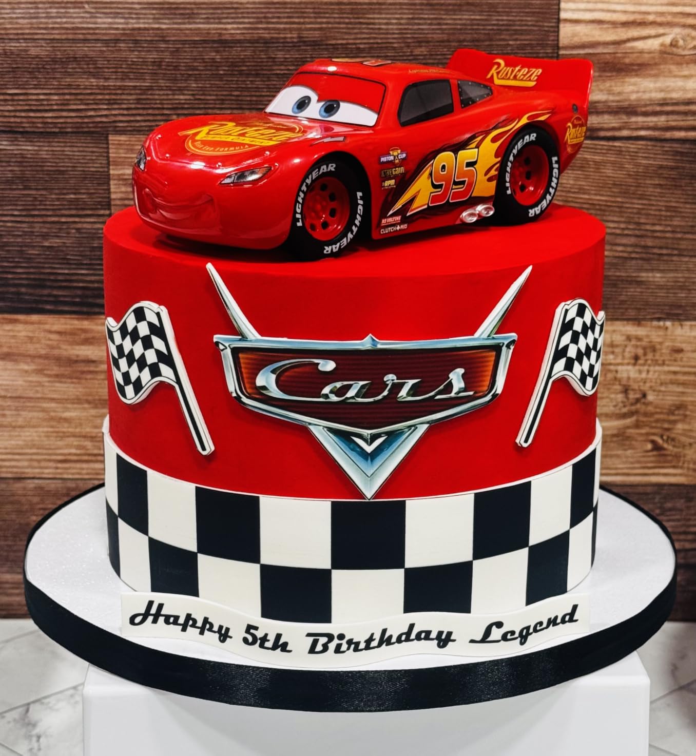 Jada Toys Pixar Cars 1:24 Lightning McQueen RC Remote Control Car 2.4 GHz Red Toys for Kids customer photo 1