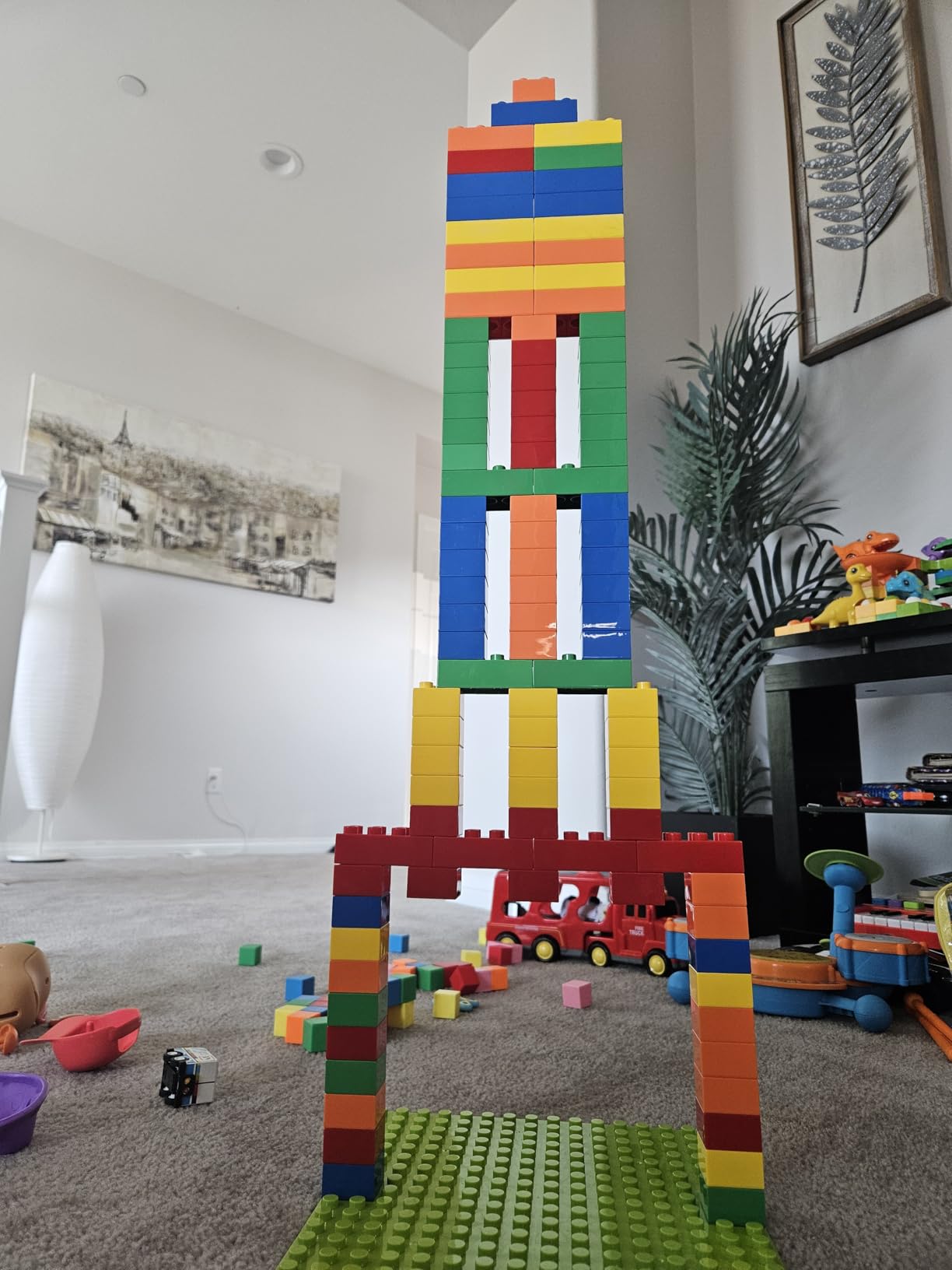 Large Building Blocks for Toddlers Kids Age 2-5, 100 PCS Set with Baseplate customer photo 1