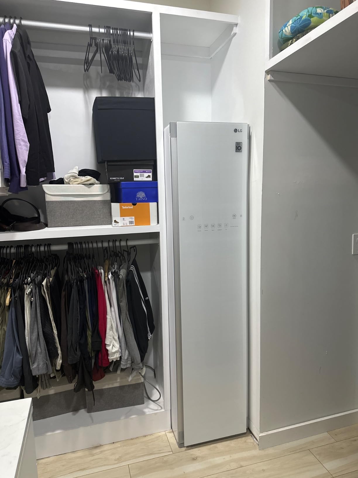 LG Styler Steam Closet with TrueSteam Technology & Moving Hangers (S3MFBN) customer photo 1