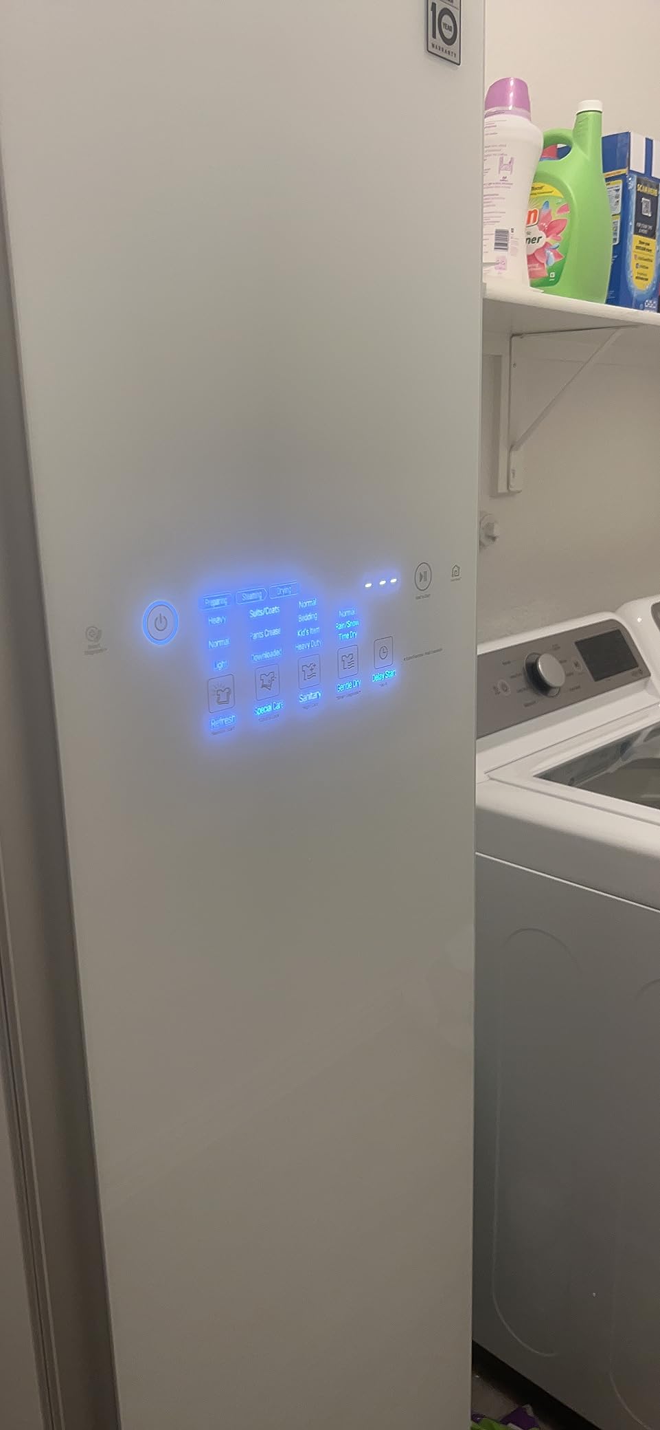 LG Styler Steam Closet with TrueSteam Technology & Moving Hangers (S3WFBN) customer photo 2