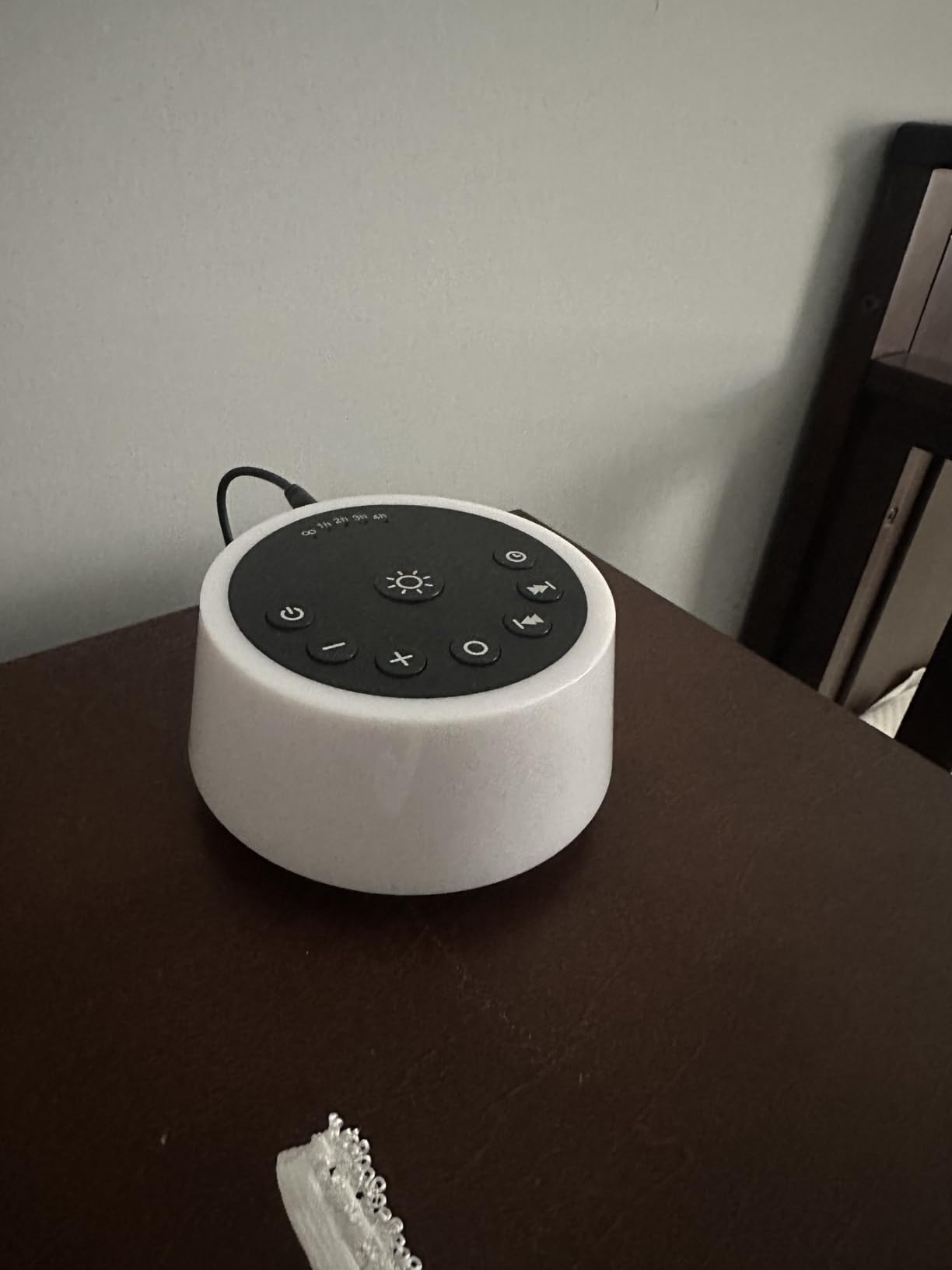 Color Noise Sound Machines with 10 Colors Night Light 25 Soothing Sounds and Sleep White Noise Machine 32 Volume Levels 5 Timers Adjustable Brightness Memory Function for Adults Kids Baby customer photo 1