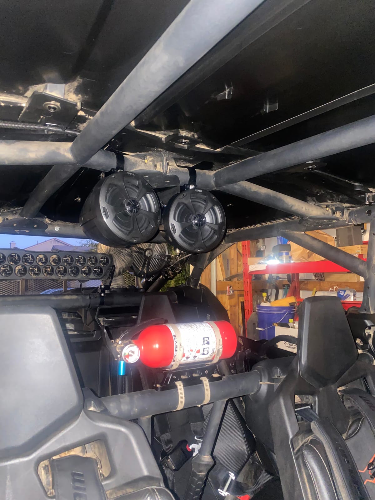 2-Way Dual Waterproof Off-Road Speakers - 5.25 Inch 1000W Marine Grade Wake Tower Speakers System, Full Range Outdoor Audio Stereo Speaker for ATV, UTV, Quad, Jeep, Boat - Pyle PLUTV51BK customer photo 1