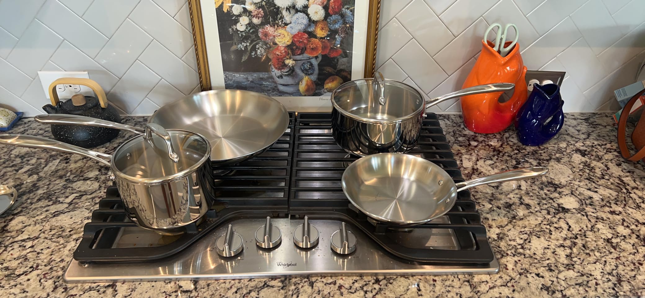 Tramontina Boston Tri-Ply Clad Stainless Steel 10-Pc Pots and Pans Set customer photo 1