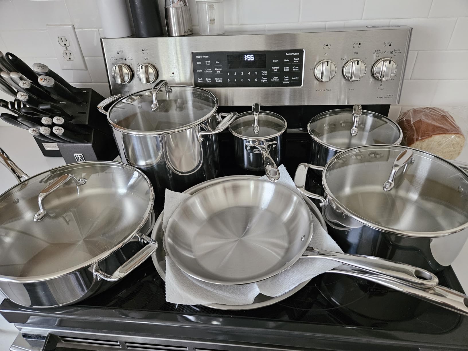 Tramontina Boston Tri-Ply Clad Stainless Steel 10-Pc Pots and Pans Set customer photo 2