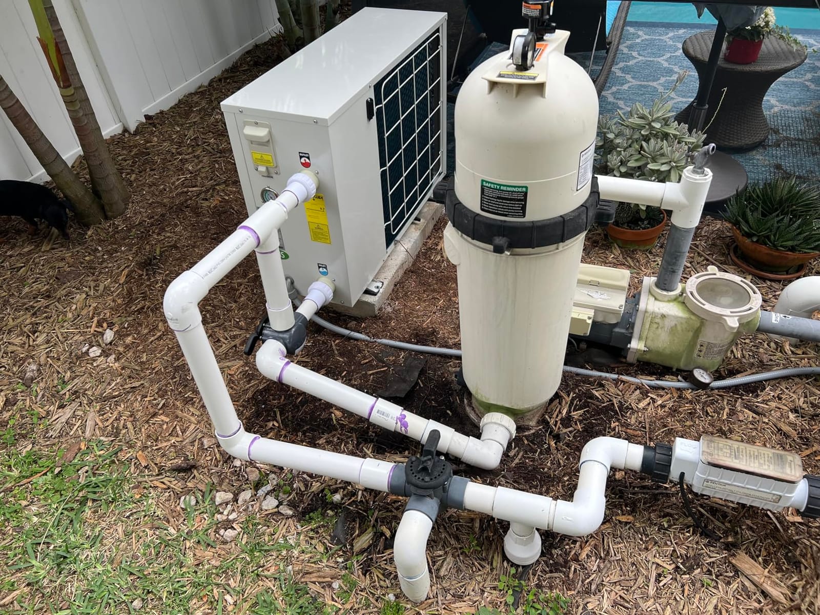 FibroPool Swimming Pool Heat Pump - FH270 70,000 BTU - for Above Ground and Inground Pools and Spas - High Efficiency, All Electric Heater - No Natural Gas or Propane Needed customer photo 2