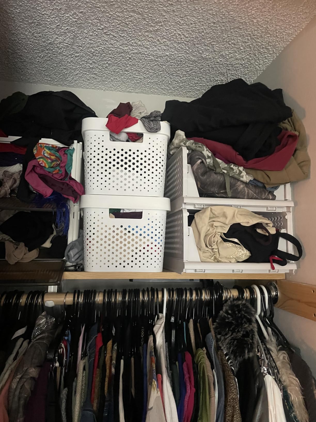 AWTATOS Closet Organizers and Storage, 6 Cube Storage Organizer, Black customer photo 2