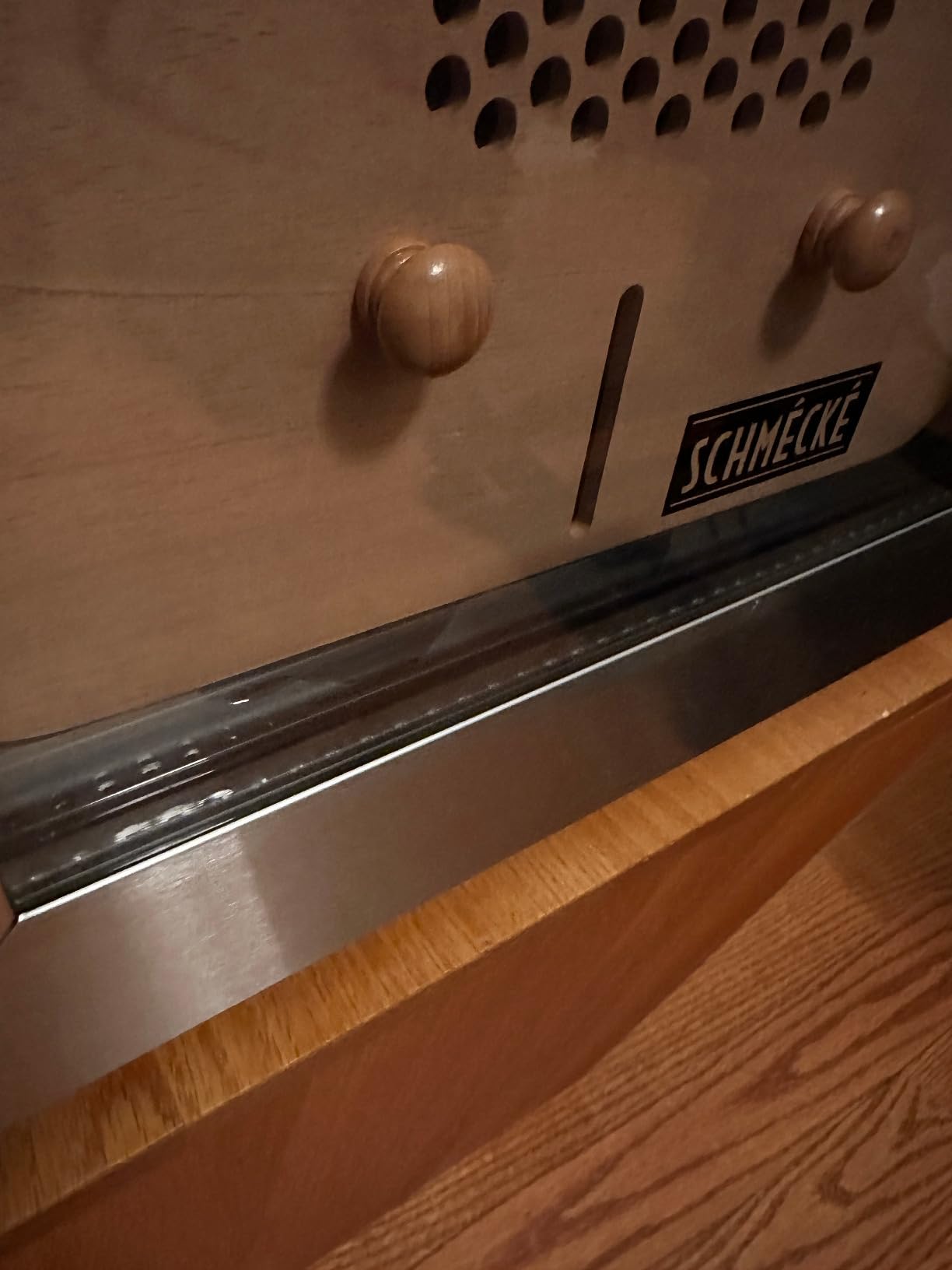 SCHMÉCKÉ 250 Cigar Cooler Humidor with 3 in 1 Precise Cooling, Heating & Humidity Control, Stainless Steel Trim Finish Cabinet, Spanish Cedar Wood Shelves and Drawer with Built in Digital Hygrometer customer photo 2