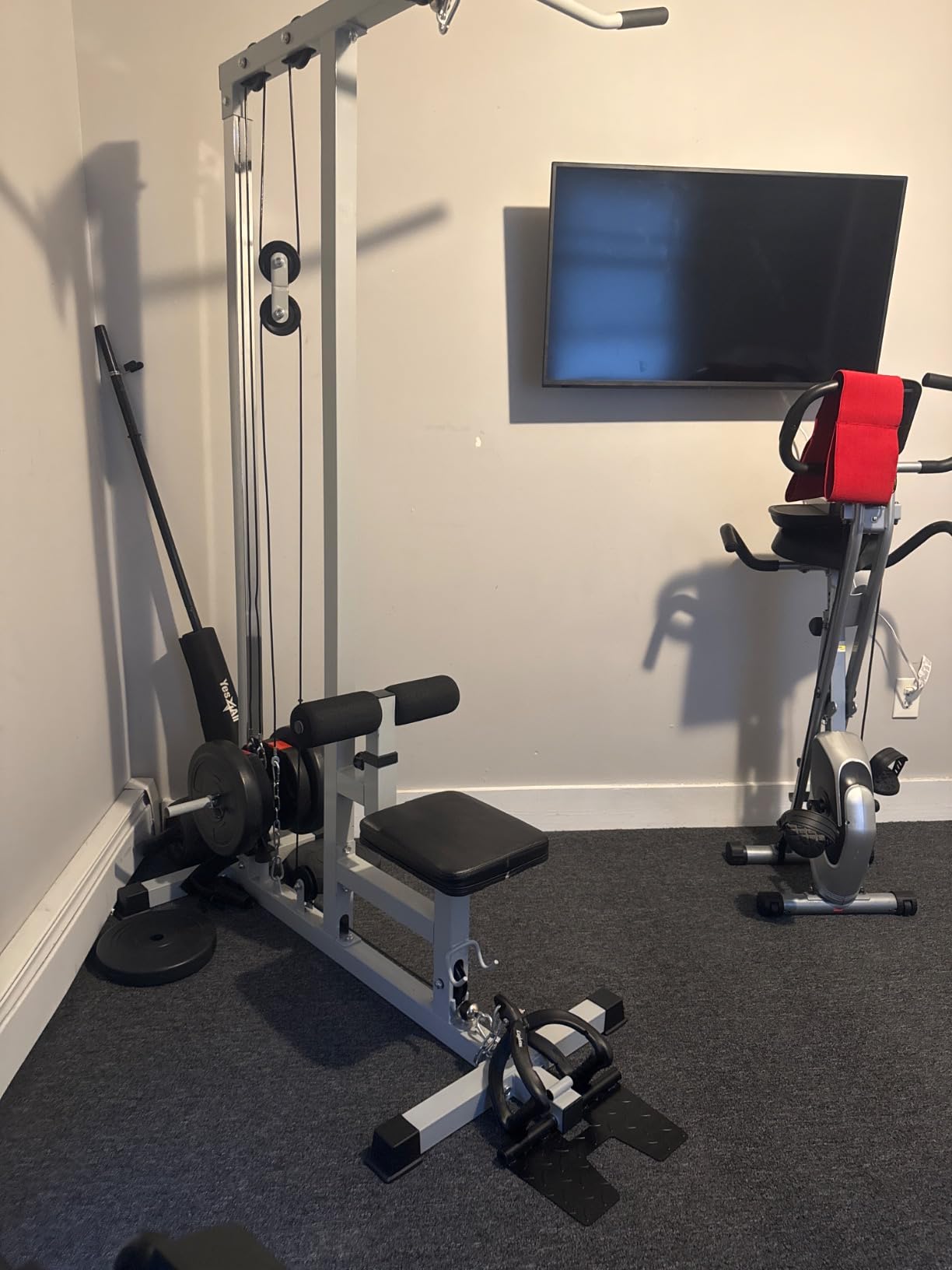 Signature Fitness Vinyl Standard Plate Weight Plate for Strength Training and Weightlifting, Multiple Sizes customer photo 1
