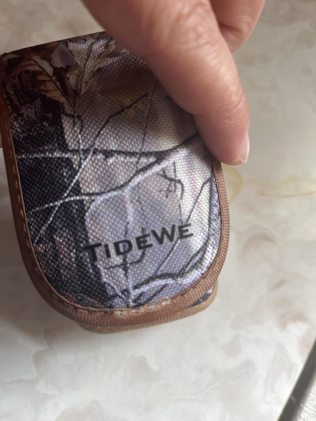TIDEWE Hunting Rangefinder, Rechargeable Camo Laser Range Finder 700/1000Y customer photo 2
