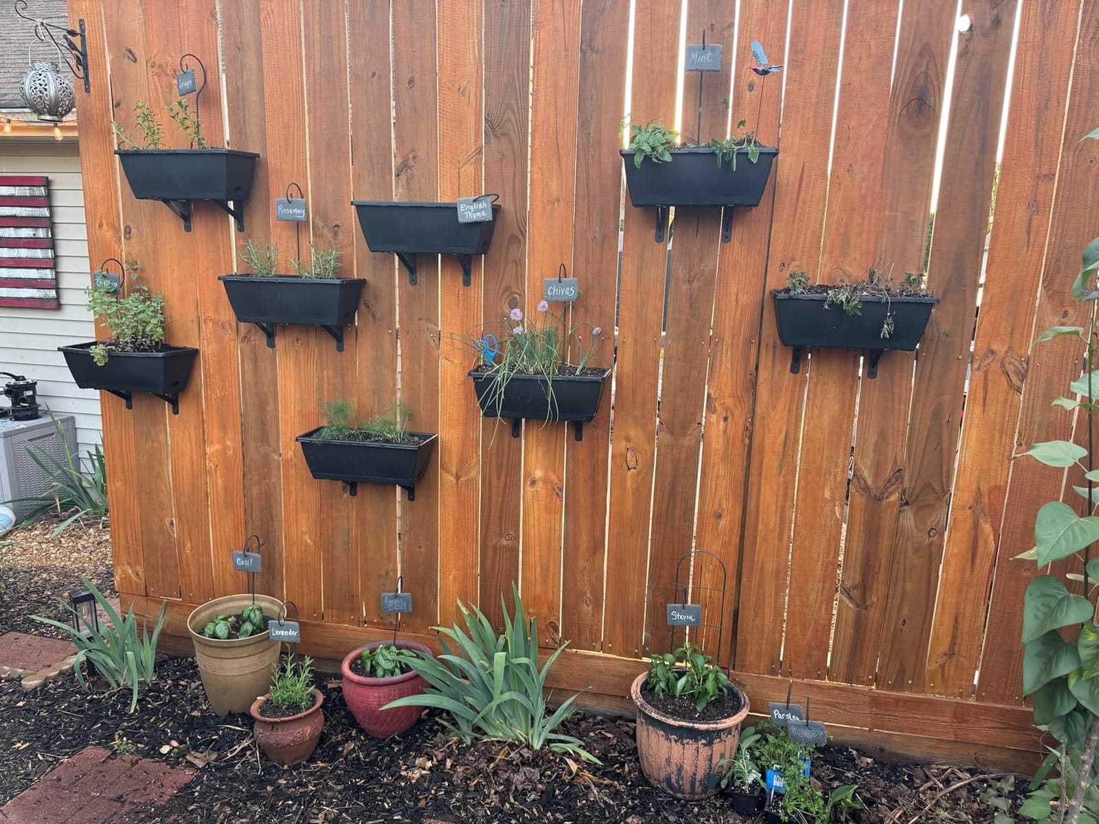 Window Box Planter,7 Pack Plastic Vegetable Flower Planters Boxes customer photo 2
