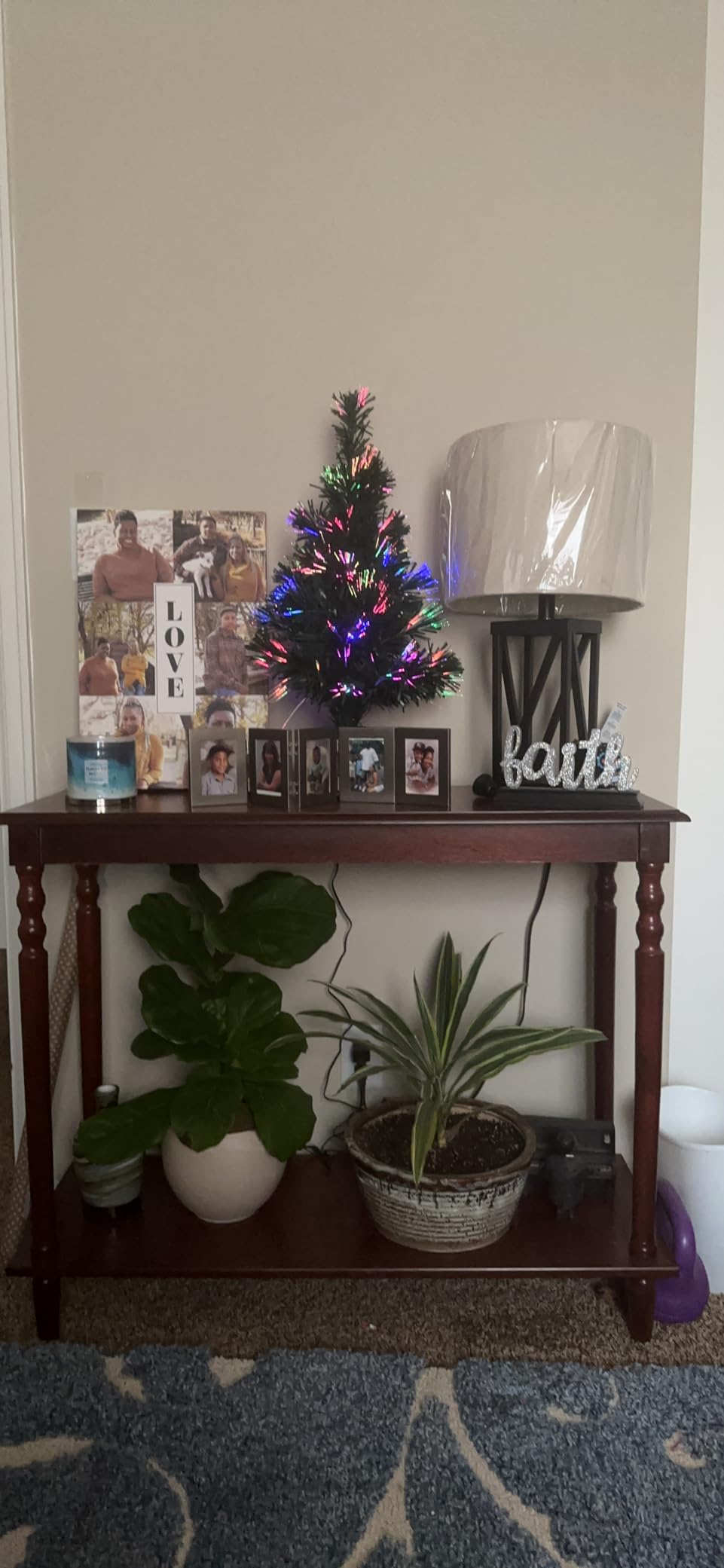 24inch e Crafty Pre-lit Mini Fiber Optic Christmas Tree customer photo 1