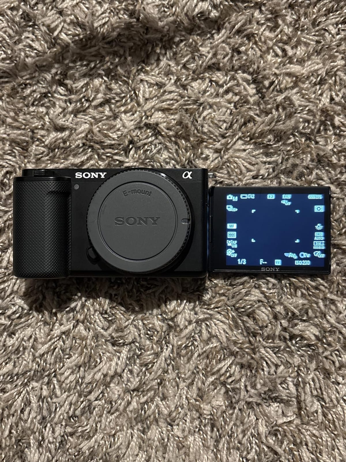 Sony ZV-E10 APS-C Mirrorless Camera Body Black customer photo 2
