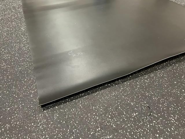 VEVOR Dance Floor Roll 6.6x9.8ft, 0.06in Thick PVC Vinyl Dance Floor Mat, Black/Grey Reversible Non-Slip Dance Practice Floor for Ballet & Jazz Pop Lyrical Style customer photo 2