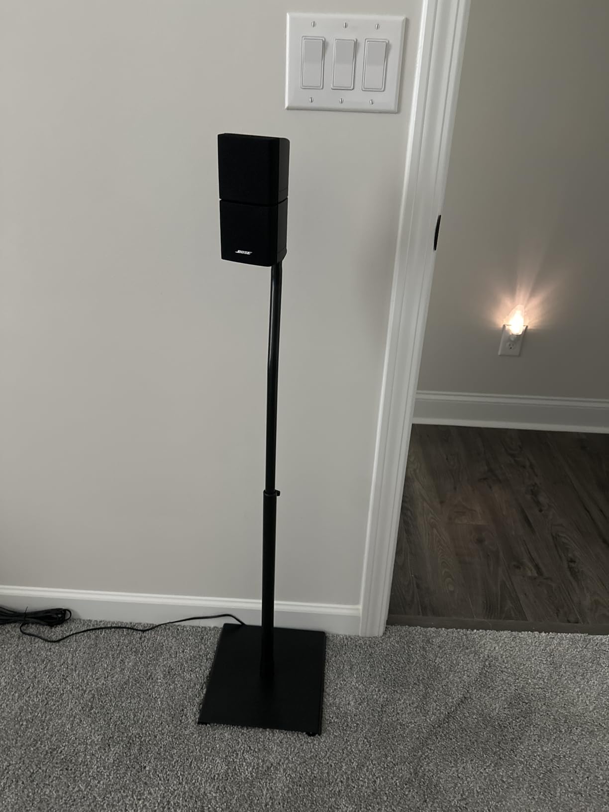 USX MOUNT Universal Speaker Stands, Height Adjustable Extend 30.0