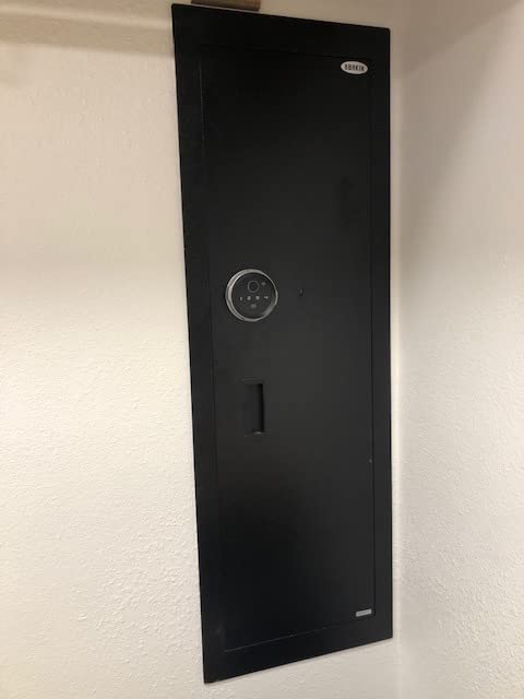 Langger Biometric Wall Safe Between Studs, Hidden Fingerprint In‑wall Safe customer photo 1