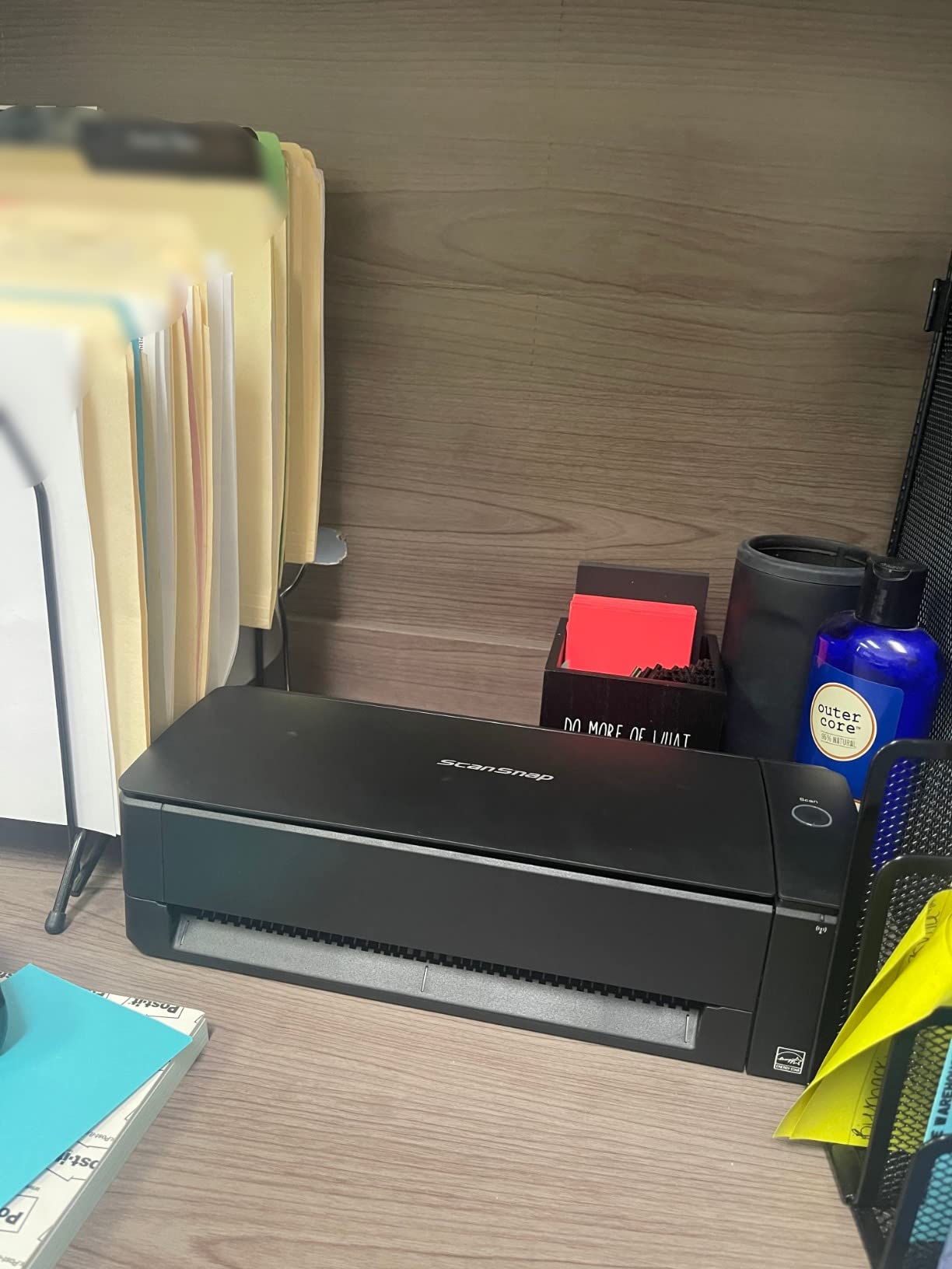 ScanSnap iX1300 Wireless or USB Double-Sided Color Document Scanner, Black customer photo 1