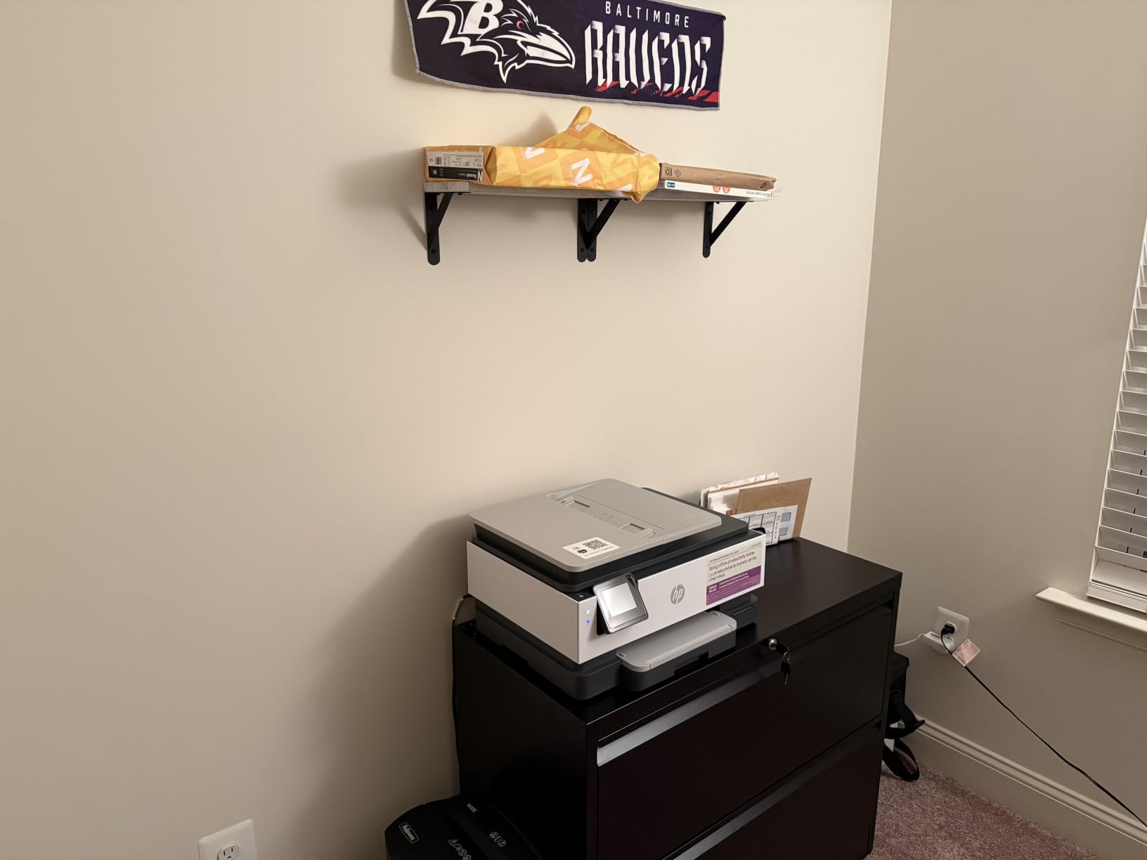 YGEOMER 4 Different Sizes Floating Shelves for Wall Decor, Dark Carbonized customer photo 2