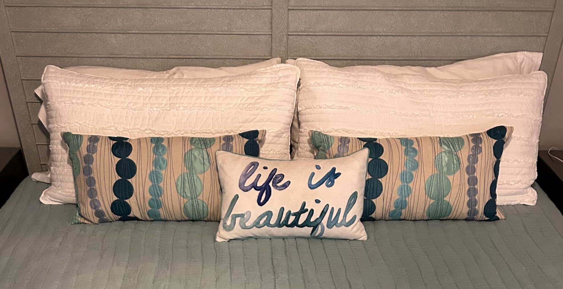 BOSOWOS Standard Size Pillow Shams Set of 2, Ultra Soft Breathable 20 x 26 Inches Pillow Case Envelope Closure, Microfiber Farmhouse Bed Pillowcases for Easy Care, White | Pillow Case Envelope Closure, Microfiber Farmhouse Bed Pillowcases for Easy Care, White customer photo 2