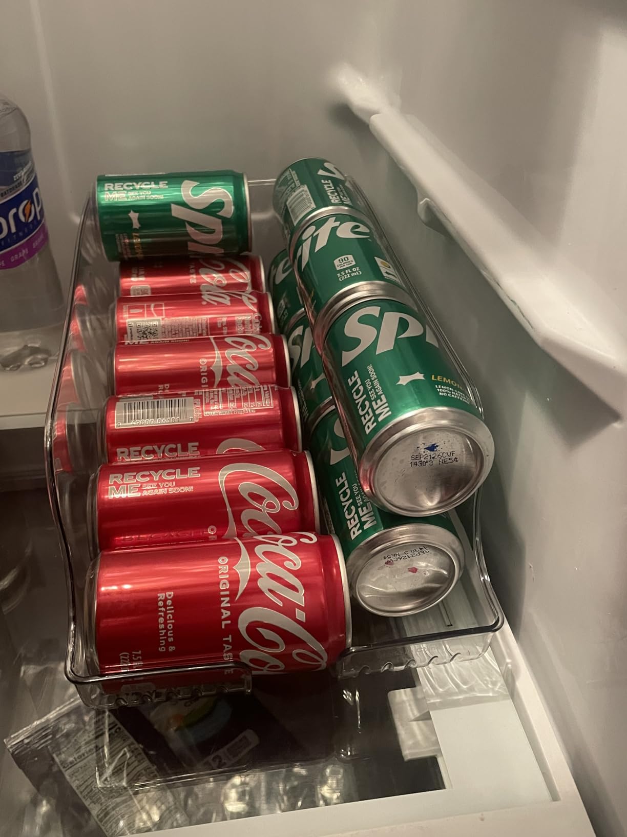 Simple Houseware Soda Can Organizer Dispenser Refrigerator/Pantry, Set of 2 customer photo 2